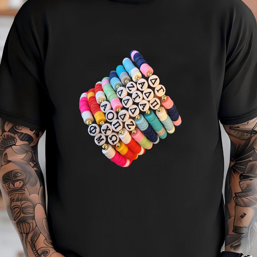 Personalized Sorority Bracelet T-shirt