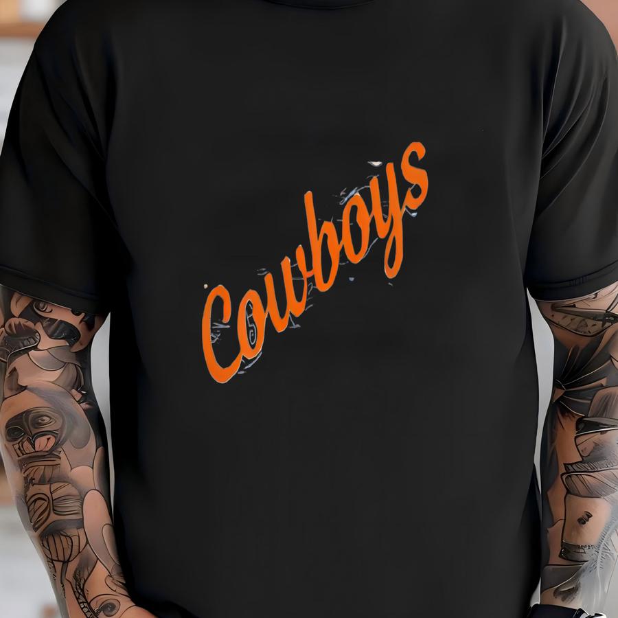 Cowboys Unisex Sweatshirt: Oklahoma State, Soft Feel T-shirt