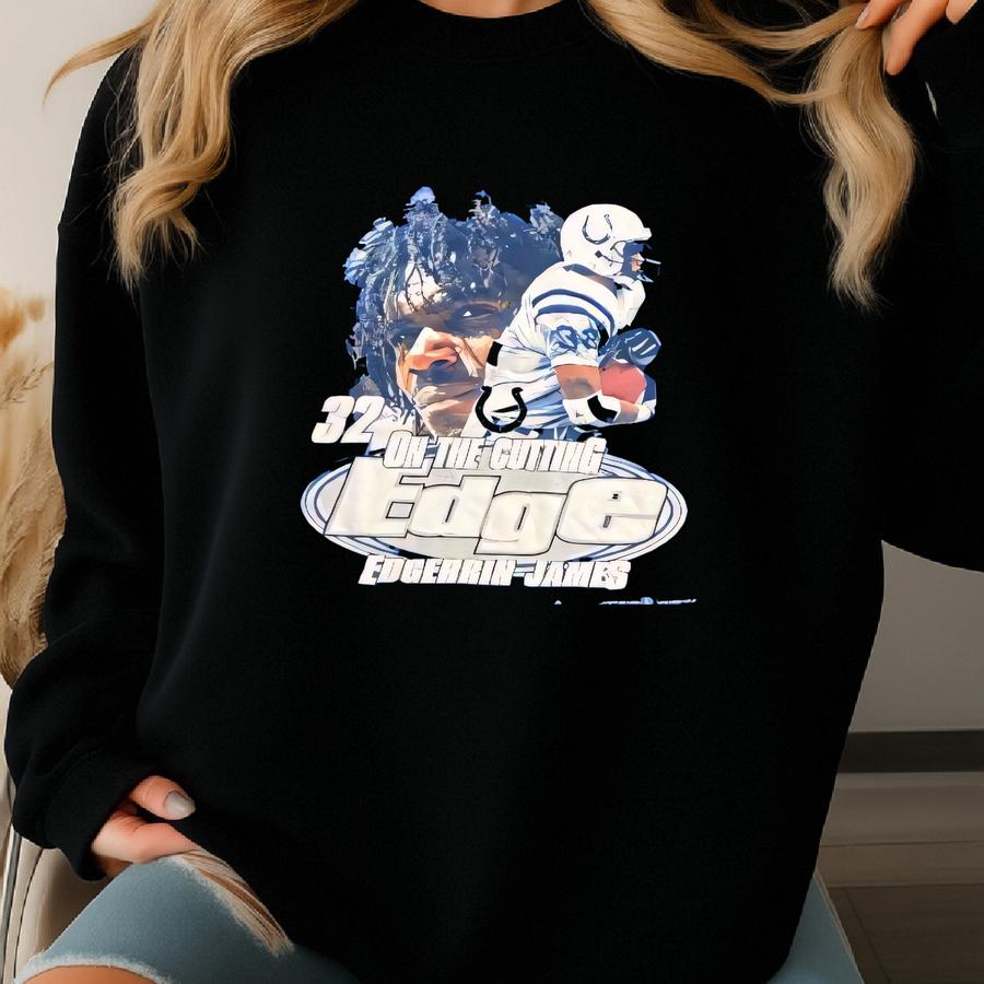 Vintage Apolis Colts Edgerrin James #32 T Shirt Tee Size Xtra Large Xl Football A 00s Sweatshirt