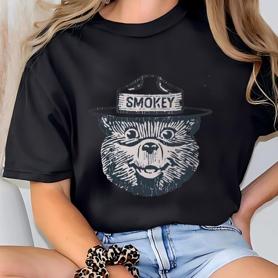 Smokey Bear Coffee Mug: Two-toned Forest Service Gift T-shirt