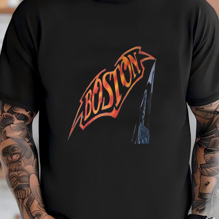 Vintage 1987 Boston Third Stage Us Concert Tour 80s Graphic Shirt Usa Size Xs/s T-shirt