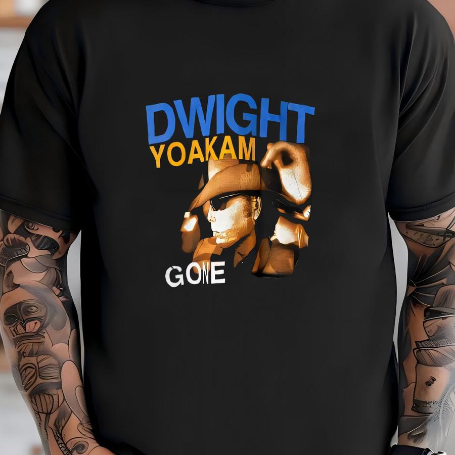 1996 Dwight Yoakam Hoodie Sz Xl (a2069) T-shirt