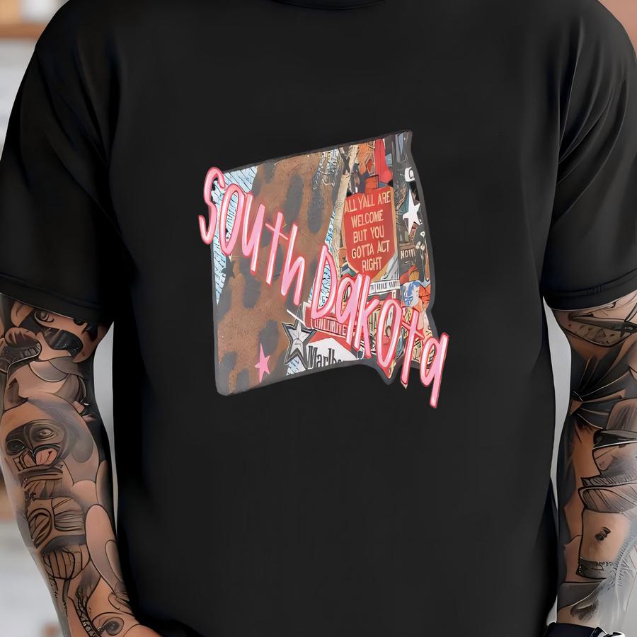 All Y'all Are Welcome (south Dakota) Crewneck Sweatshirt T-shirt