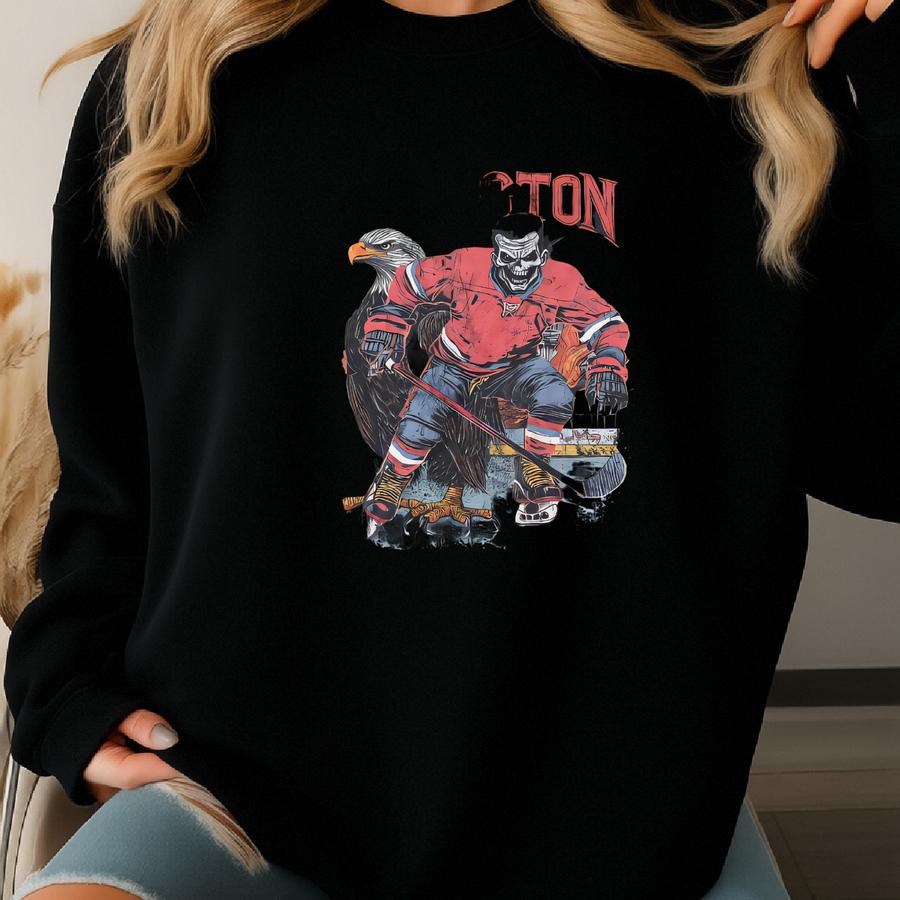 Washington Hockey Shirt, Retro Team Sports Tee, Sports Clothing, Hockey Fan Gift, Hockey Lover Apparel, Vintage Hockey Merch, Capital Shirt Sweatshirt