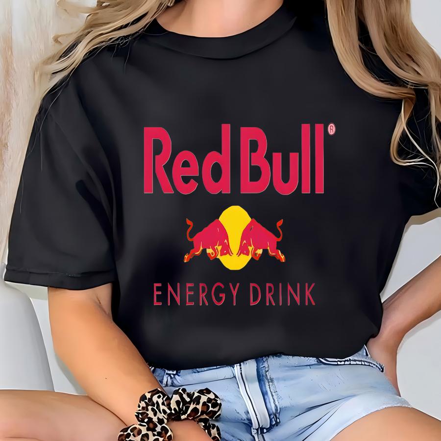 Red Bull Energy Drink Hoodie, Gift For Red Bull Lover, Red Bull Energy Drink Lover Hoodie, Red Bull Gift, Red Bull Logo Sweatshirt, D38 T-shirt