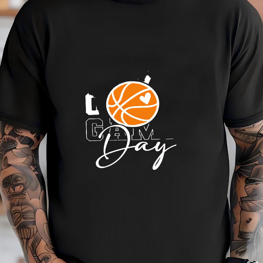 Custom Basketball Game Day Sweatshirt: Personalized Name Sve T-shirt