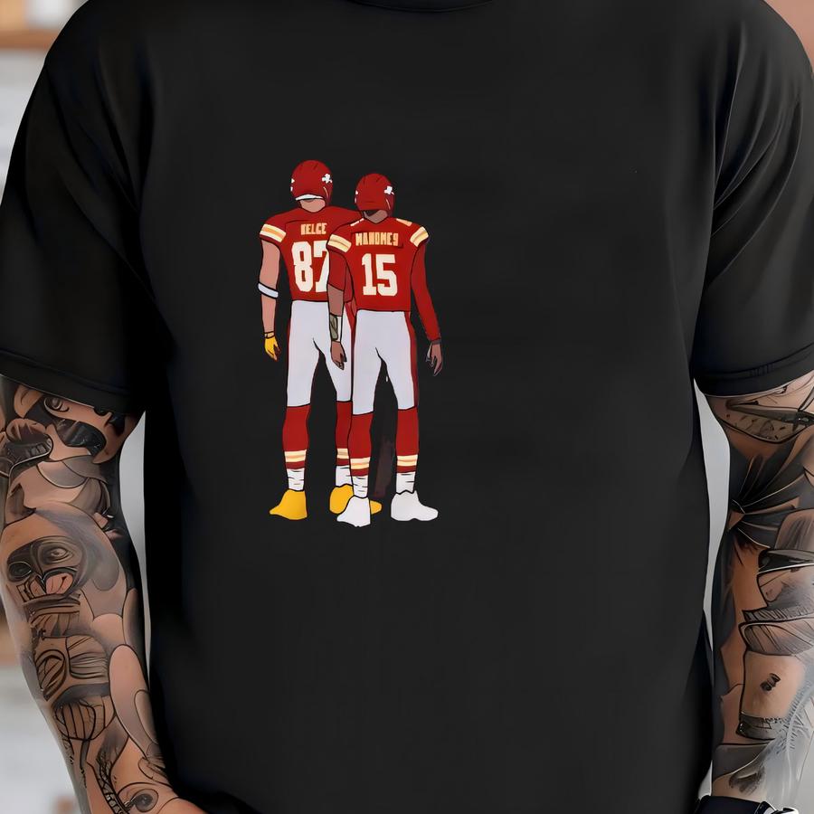 Youth Hoodie Travis Kelce And Mirror Goats Tee Kids Sizes T-shirt
