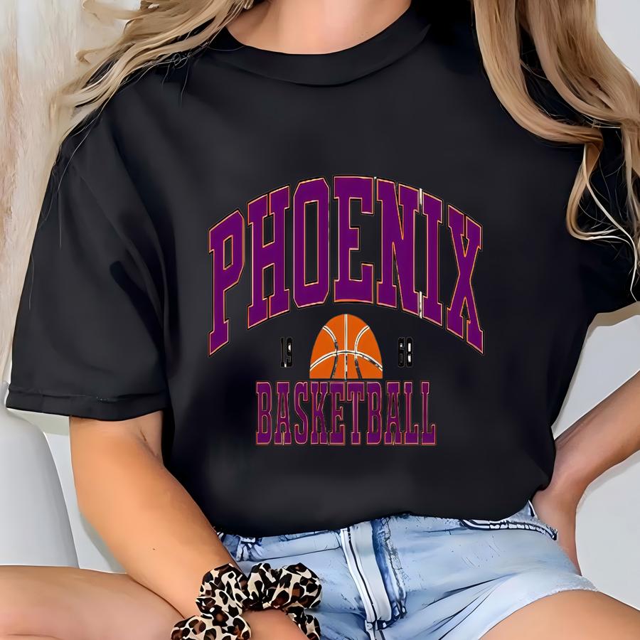 Vintage Pnix Basketball Sweatshirt, Gameday Basketball Shirt, Retro Style Pnix Basketball Sweatshirt, Pnix Basketball Fan Gifts T-shirt