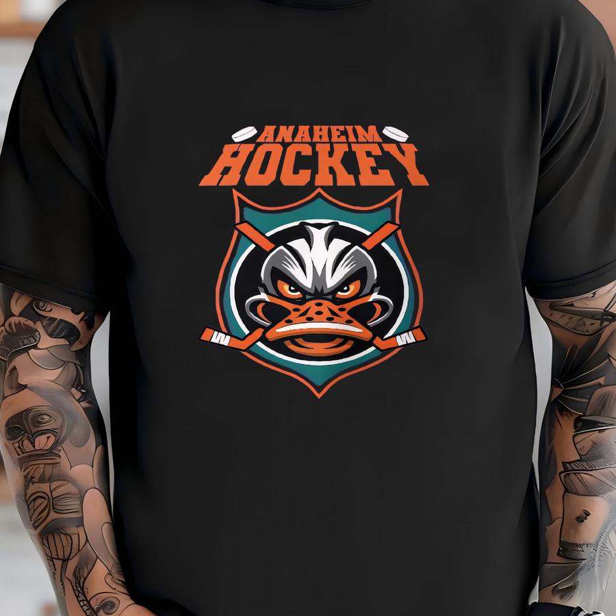 Anaheim Hockey Hoodie: Mighty Ducks Fan Apparel T-shirt