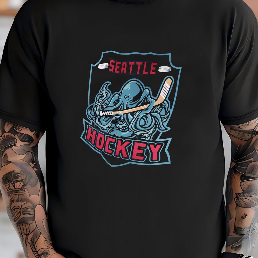 Seattle Hockey Hoodie: Emerald City Fan Apparel T-shirt