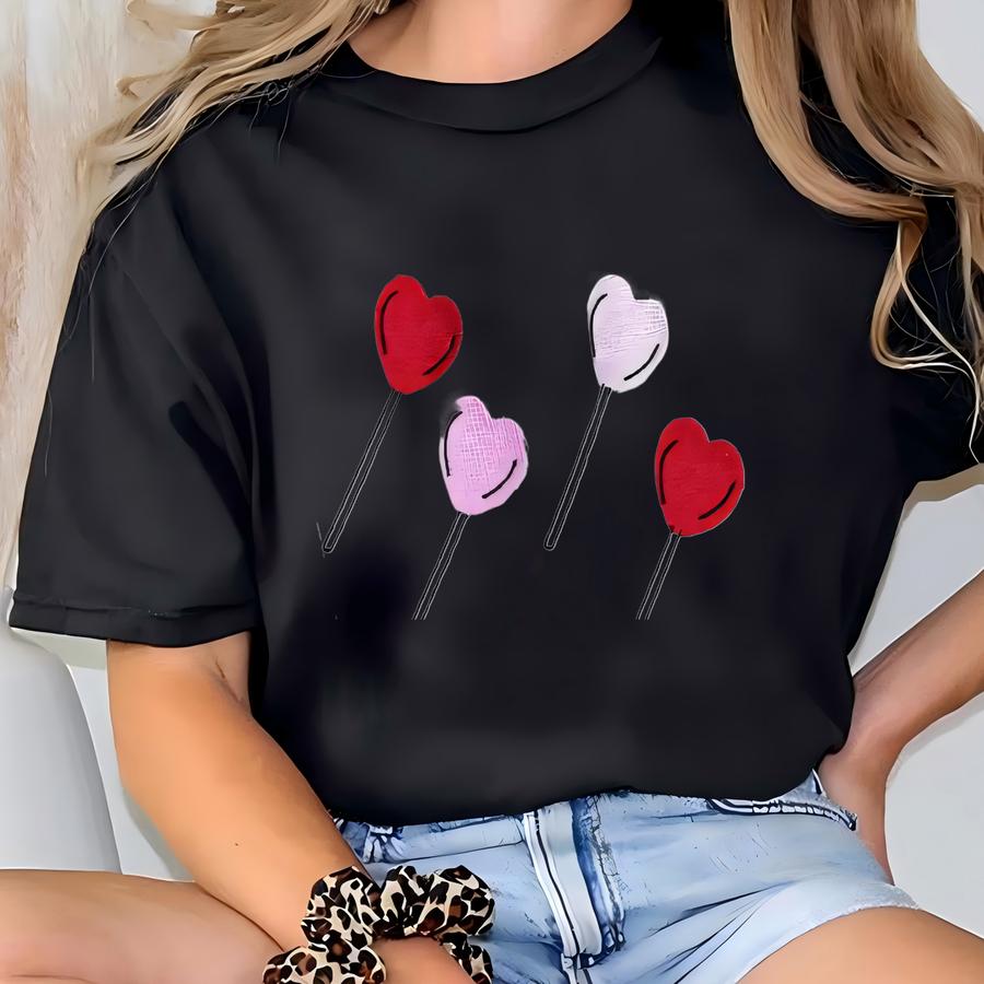 Candy Heart Valentine's Day Sweatshirt T-shirt
