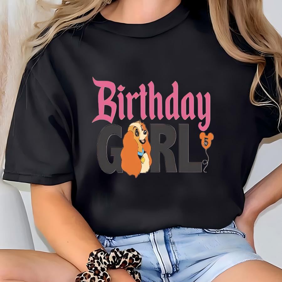 All Character Birthday Shirt, Land Birthday Hoodie, Birthday Girl Birthday Boy Sweatshirt, Magic Kingdom Birthday Tee T-shirt