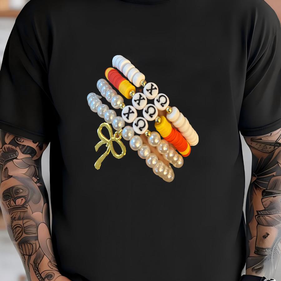 Chi Omega - Custom Sorority Bracelets T-shirt