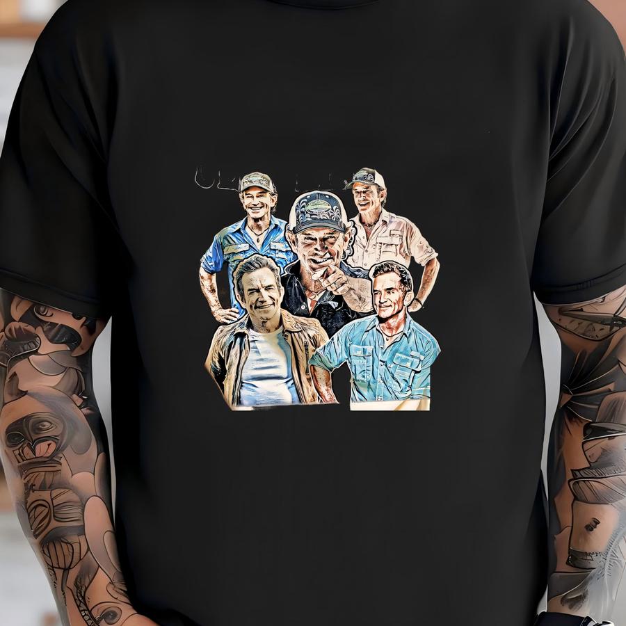 Limited Jeff Probst T Shirt, Vintage Jeff Probst Survivor Shirt, Unisex Shirt Bx7 T-shirt