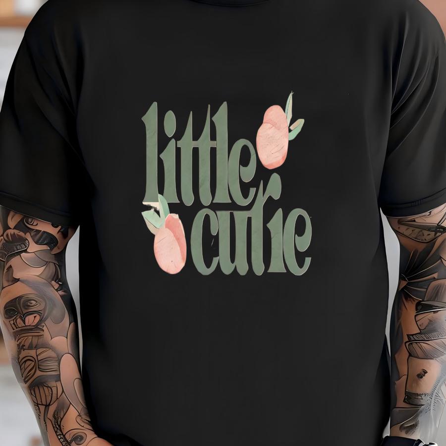 Little Cutie Toddler Toddler Sweatshirt - Retro Orange Kids Shirt - Cute Fruit Natural Pullover Sweatshirt T-shirt