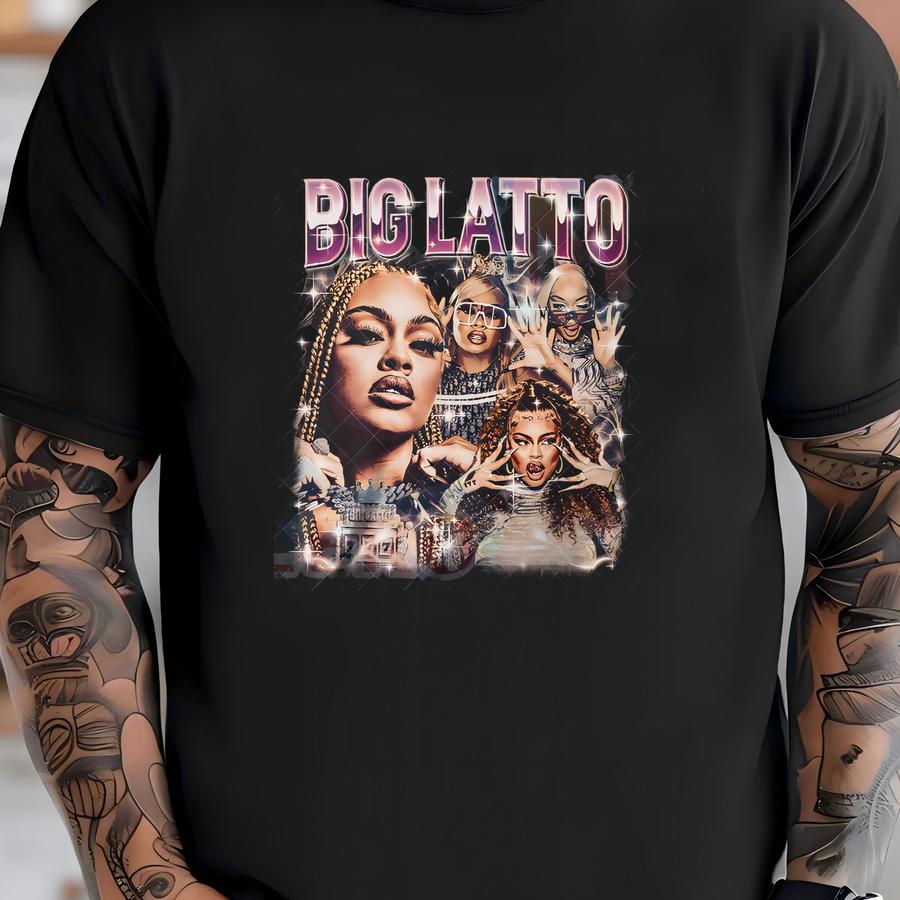 Ready And Custom Hoodie Latto Shirt Vintage Tee Unisex Adult And Youth Tee Vintage Crewneck Best Seller Long Sve And Hoodie T-shirt