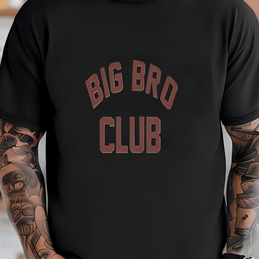 Big Bro Club Kids Shirt - Big Brother Club Toddler Shirt - Cute Family Kids Pullover - Family Shirt T-shirt