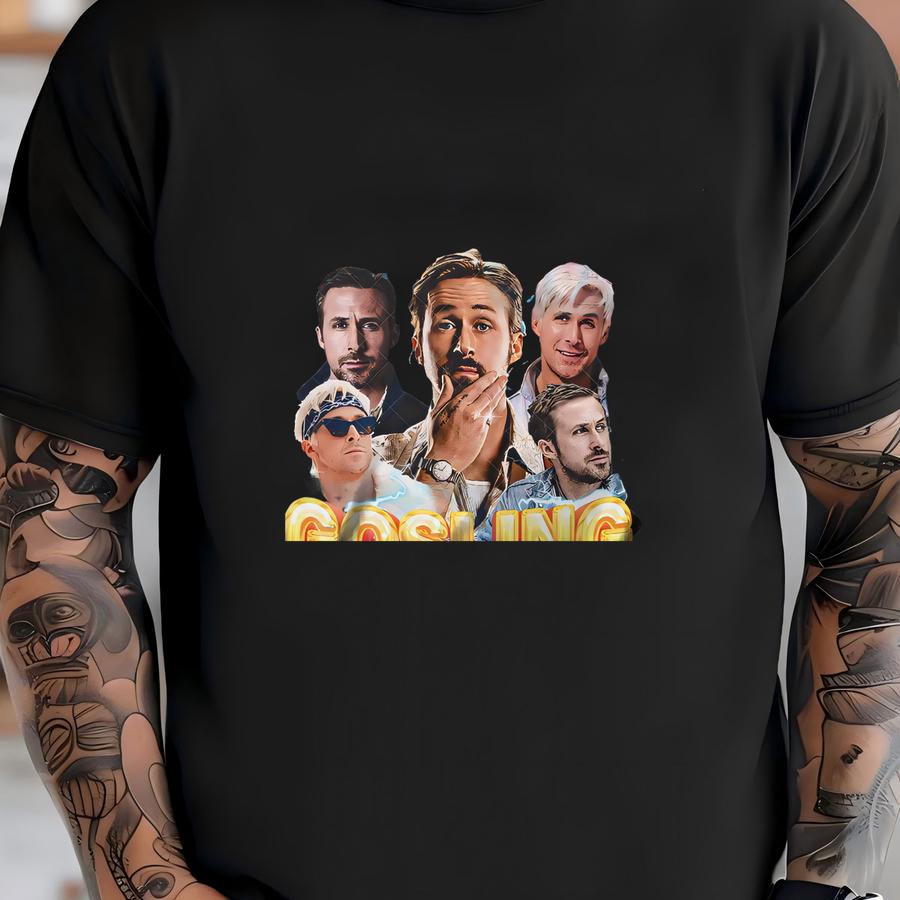 Ready And Custom Hoodie Ryan Gosling Shirt Vintage Tee Unisex Adult And Youth Tee Vintage Crewneck Best Seller Long Sve And Hoodie T-shirt