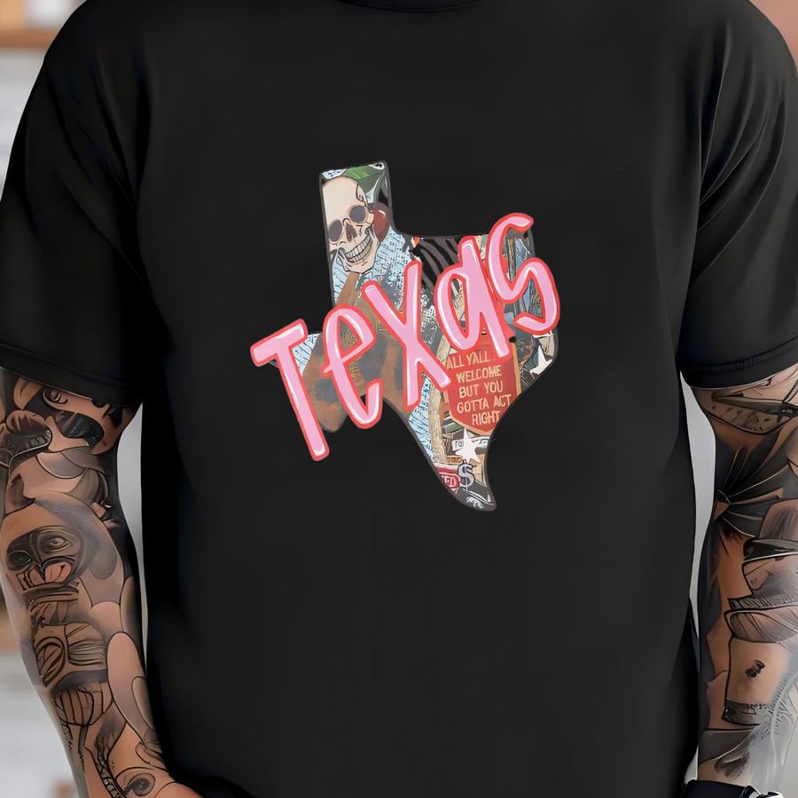 All Y'all Are Welcome (texas) Crewneck Sweatshirt T-shirt