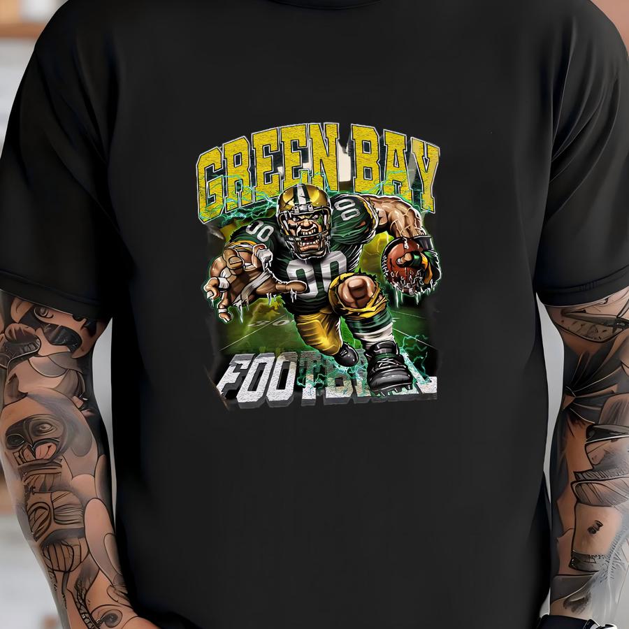 Green Bay Football Hoodie , Green Bay Football Fan Shirts, Green Bay Game Day Shirt, Unisex Shirt Bx12 T-shirt