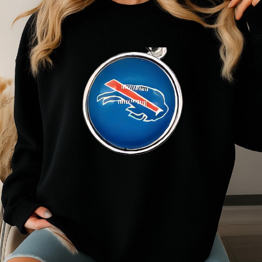 Buf Charm Necklace Enamel Charms Sweatshirt