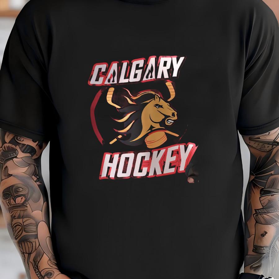 Calgary Hockey Hoodie: Stampede City Flames Fan Gift T-shirt