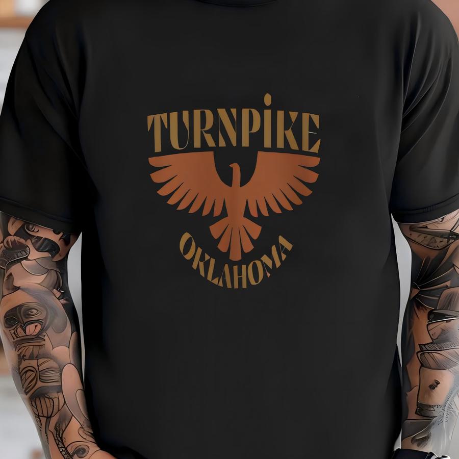 Turnpike Oklahoma Western Shirt, Turnpike Tee, Concert Merch Red Dirt Country Music Turnpike Gift Unisex Heavy Blend Crewneck Sweatshirt T-shirt