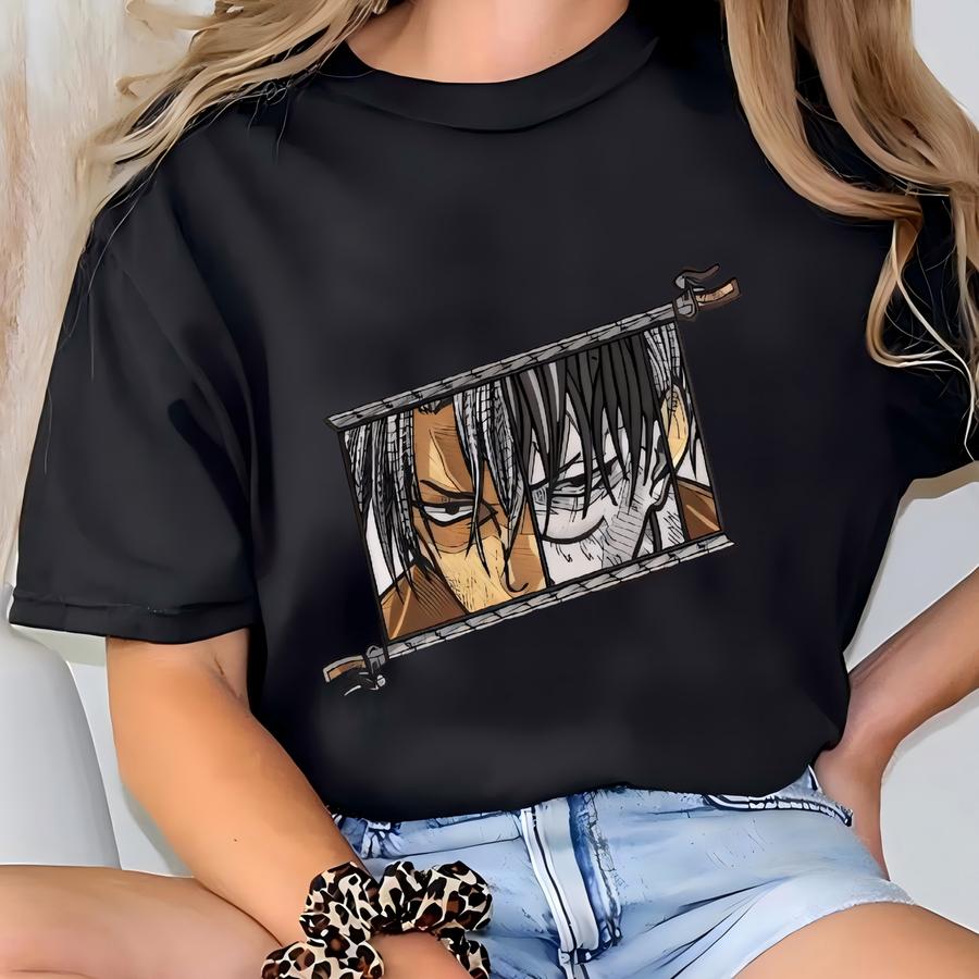 Anime Sweatshirt, Attack On Giant-inspired Design, Armed Forces Of Paradis Sweater, Survey Corps Special Operations  T-shirt