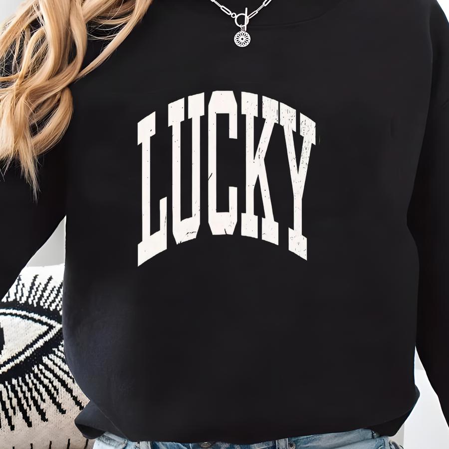 Irish Clover Sweater, St Patricks Day Tshirt, St Patricks Day Shirt, Saint Patricks Day Tee, Womens Saint Patricks Day Shirt Sweatshirt