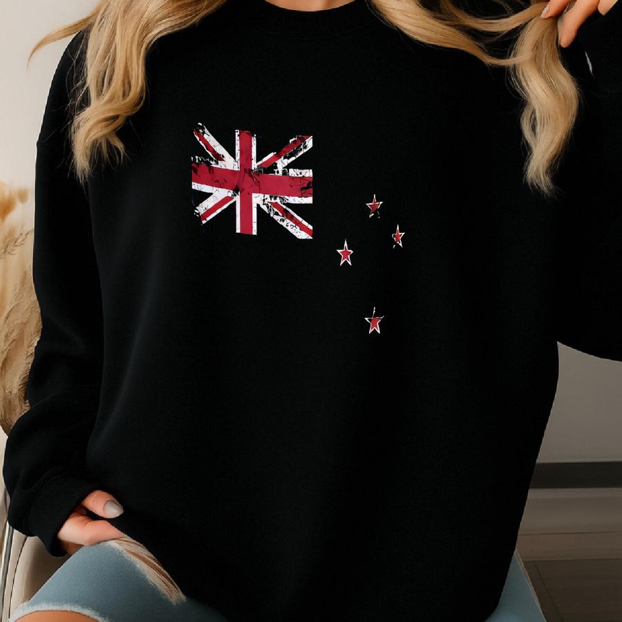 New Zealand Flag Mug Sweatshirt