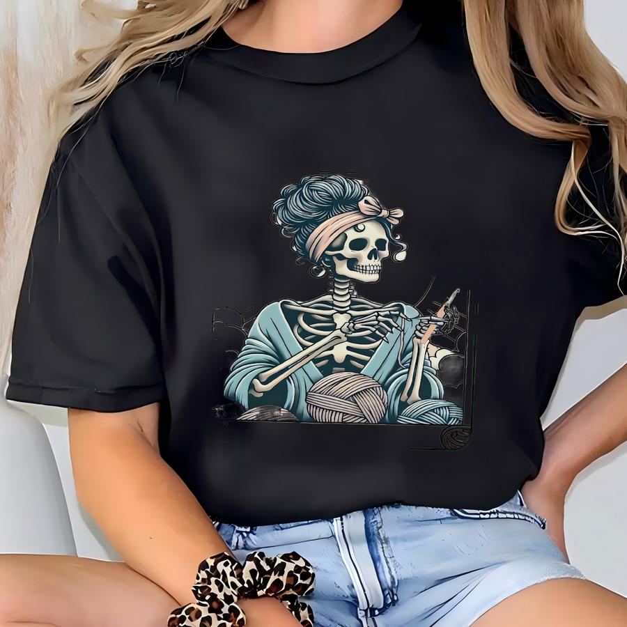 Funny Crochet Shirt, ® Crochet Lover Tarot Card Hoodie, Crocheter Tee, Gift For Crocheter, Cute Crochet Tshirt Gift, Mom Gift T-shirt