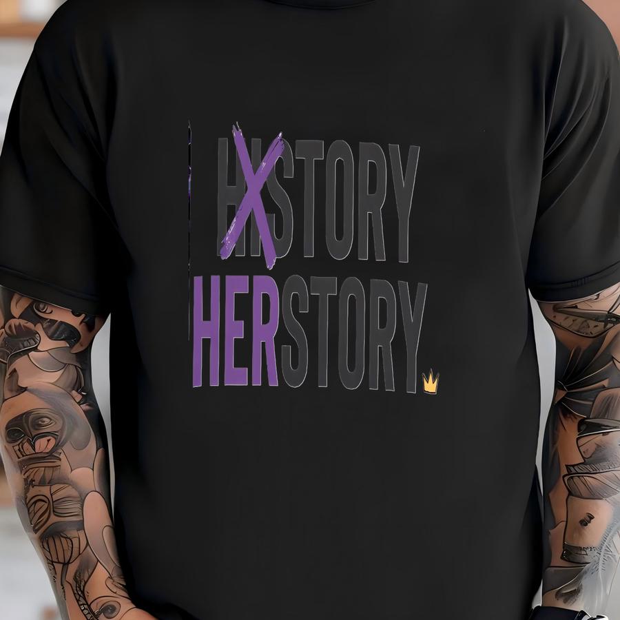 Six The Musical Shirt | Herstory, Empowered Broadway Tee T-shirt