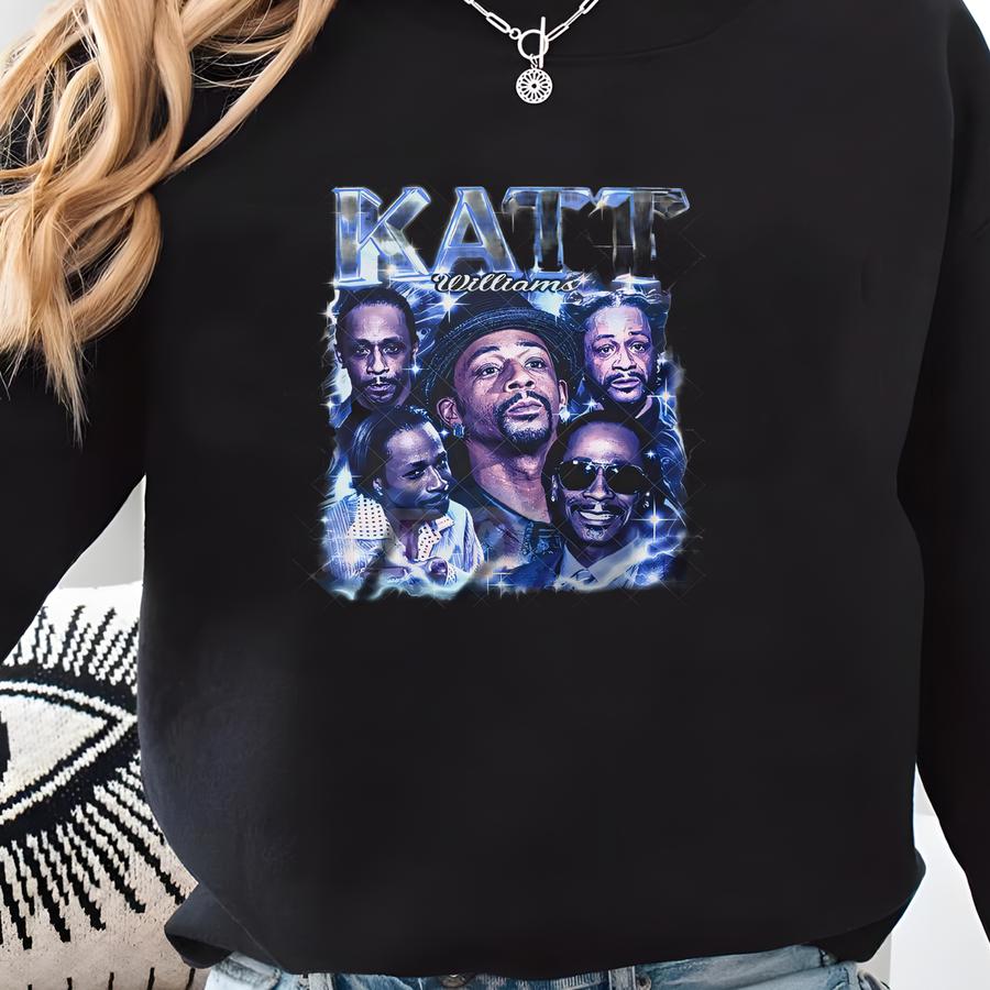 Ready And Custom T-shirt Katt Williams Shirt Vintage Tee Unisex Adult And Youth Tee Vintage Crewneck Best Seller Long Sve And Hoodie Sweatshirt