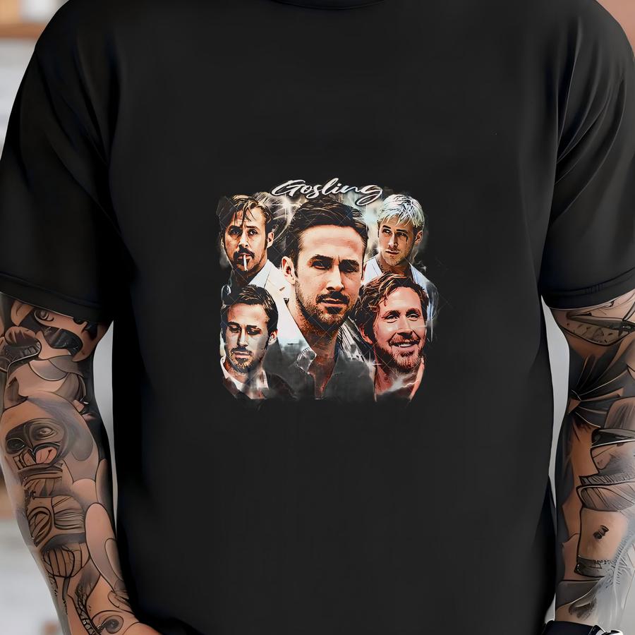 Ready And Custom Hoodie Ryan Gosling Shirt Vintage Tee Unisex Adult And Youth Tee Vintage Crewneck Best Seller Long Sve And Hoodie T-shirt