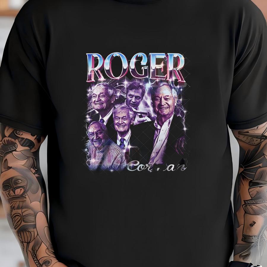 Ready And Custom Hoodie Roger Corman Shirt Vintage Tee Unisex Adult And Youth Tee Vintage Crewneck Best Seller Long Sve And Hoodie T-shirt