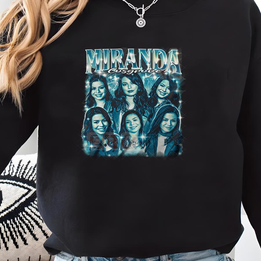 Ready And Custom T-shirt Miranda Cosgrove Shirt Vintage Tee Unisex Adult And Youth Tee Vintage Crewneck Best Seller Long Sve And Hoodie Sweatshirt