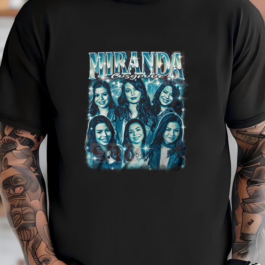 Ready And Custom Hoodie Miranda Cosgrove Shirt Vintage Tee Unisex Adult And Youth Tee Vintage Crewneck Best Seller Long Sve And Hoodie T-shirt