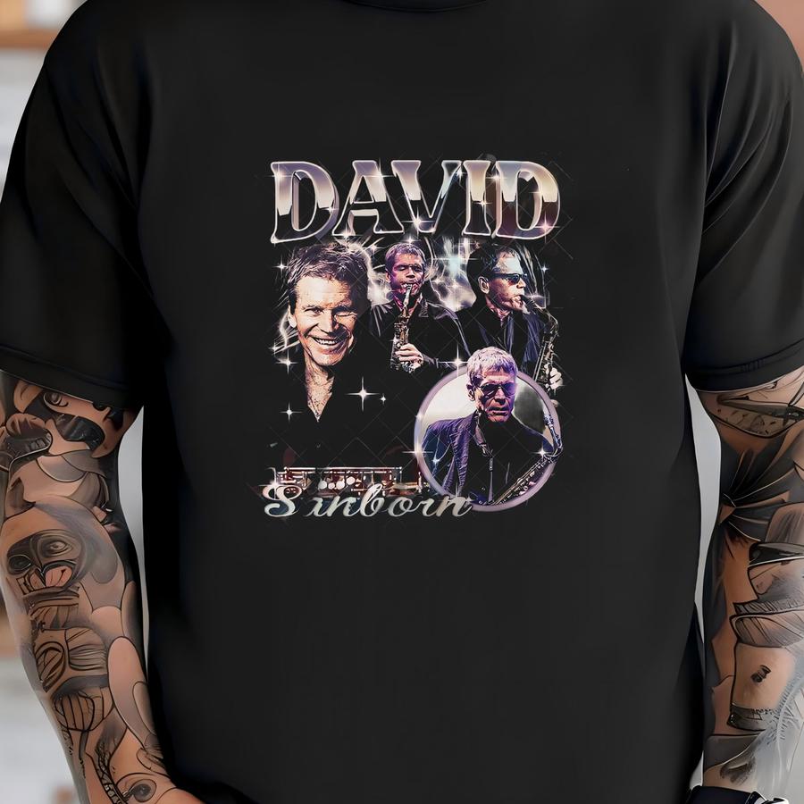 Ready And Custom Hoodie David Sanborn Shirt Vintage Tee Unisex Adult And Youth Tee Vintage Crewneck Best Seller Long Sve And Hoodie T-shirt