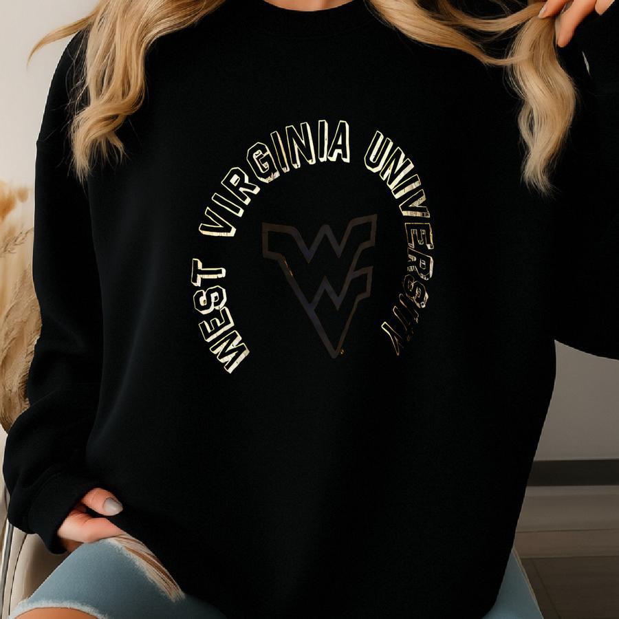 Vintage West Virginia Mountaineers T-shirt Size Xl Sweatshirt