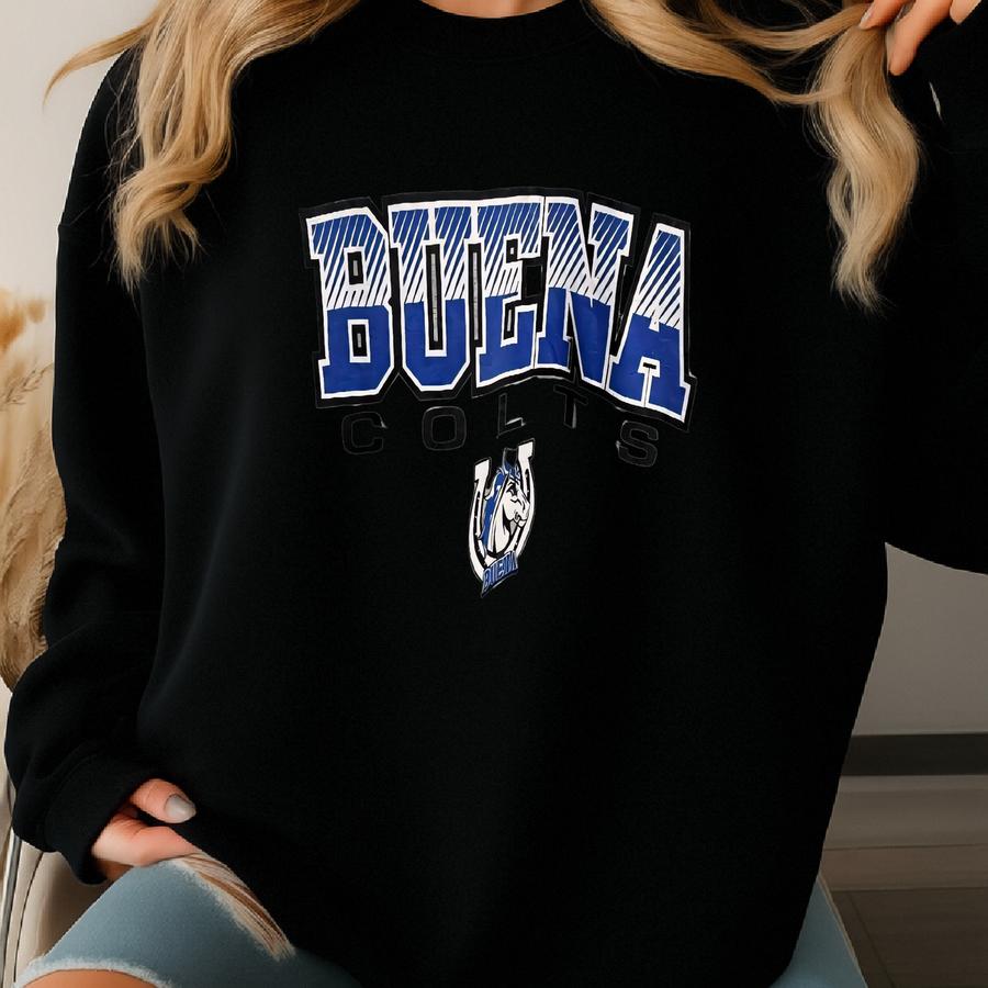 Vintage Buena Colt T-shirt Size L Sweatshirt