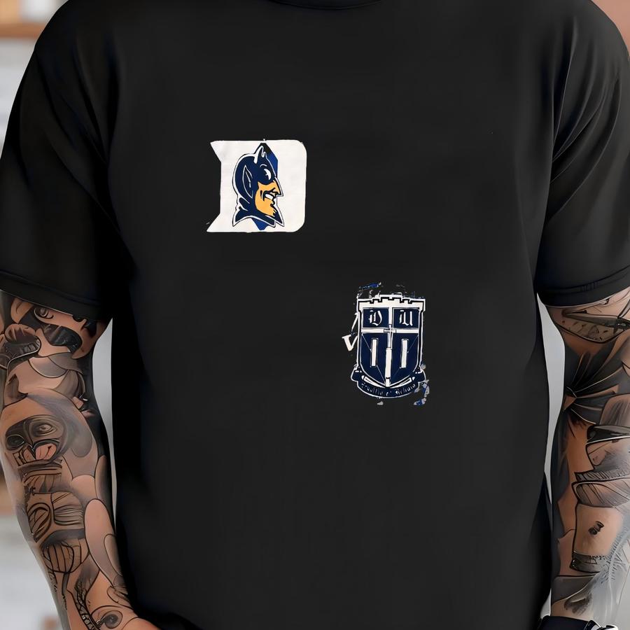 90s Duke University Ncaa Hoodie Sz L (a8330) T-shirt