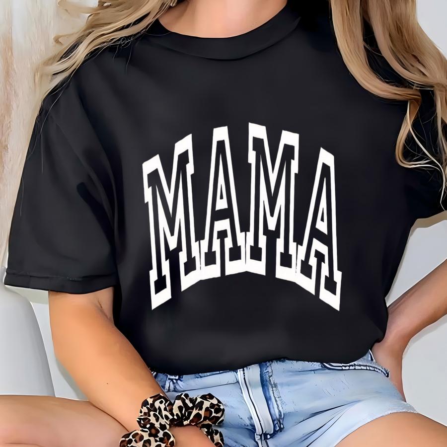 Personalized Mama Sweatshirt With Kid Names On Sve, Mothers Day Gift, Birthday Gift For Mom, New Mom Gift, Minimalist Cool Mom Sweater T-shirt