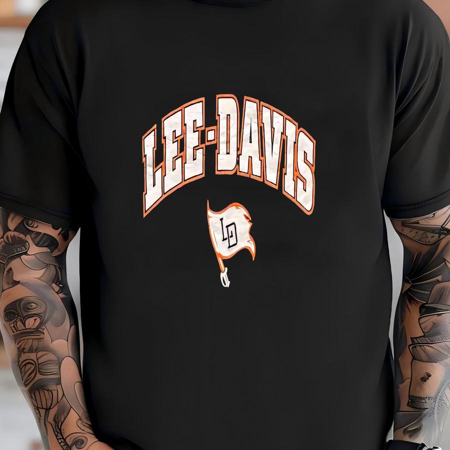 Vintage Y2k Davis High School Spellout Gildan Tag Crewneck Sweatshirt S Size T-shirt