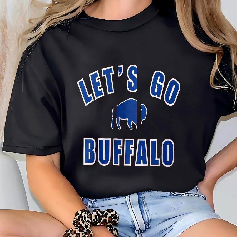 Let's Go Buffalo Football Hoodie - Unisex Fan Apparel T-shirt