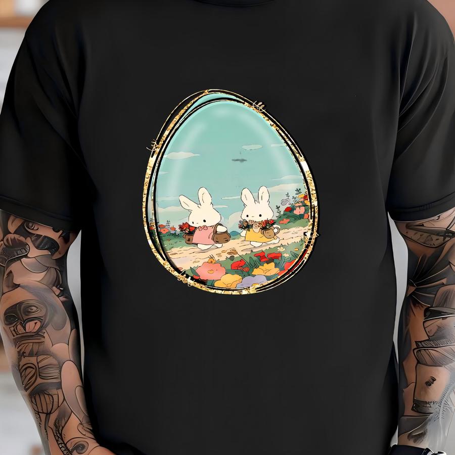 Funny 2 Cute Bunny Sweatshirt, Cute Easter Bunny Girls Shirt, Easter Rabbit Sweat, Bunny Shirt, Gift For Easter Day, Funny Easter -tc027 T-shirt