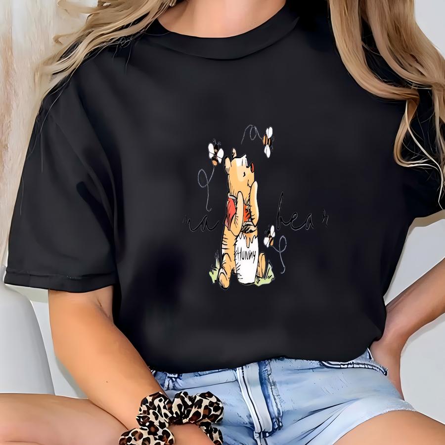 Personalized Mama Bear Sweatshirt With Custom Names On Sve - Sweatshirt - Unisex Cotton Blend Sweater T-shirt