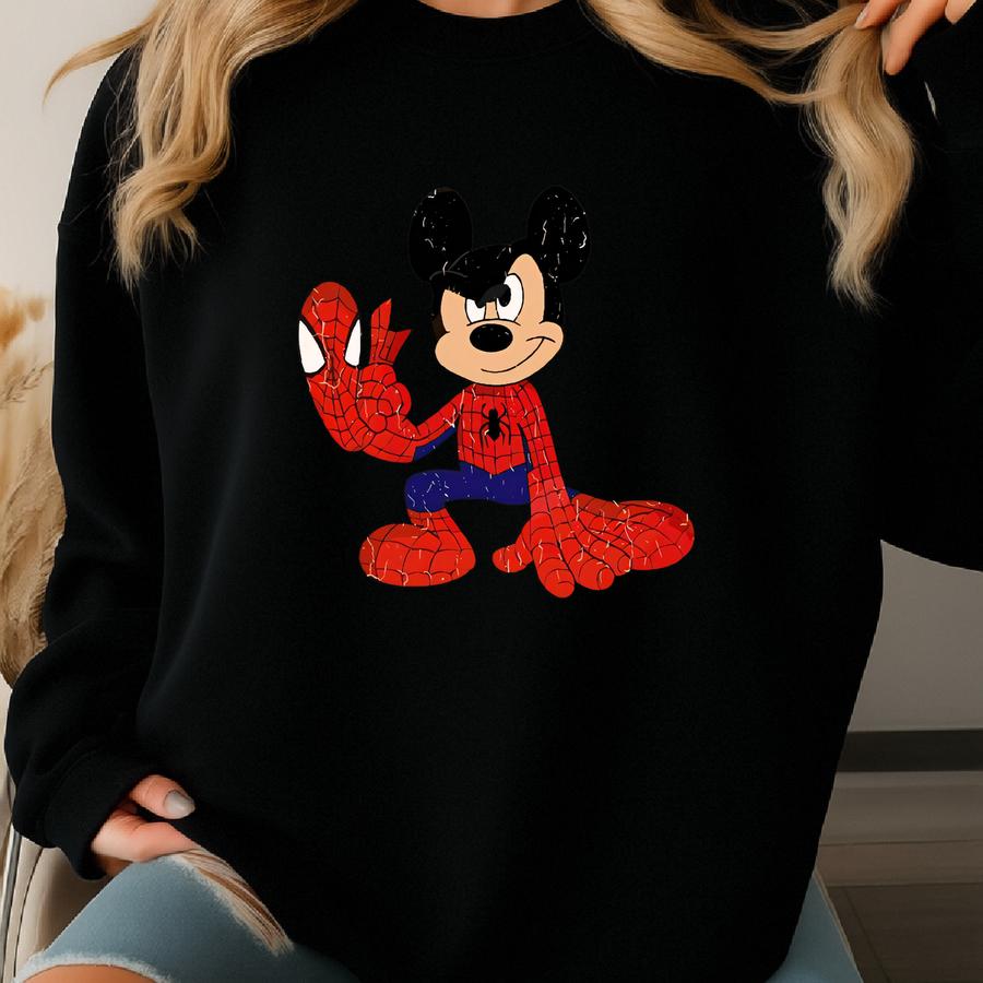 Funny  Custom Marvel Spider Man Retro Shirt, And Friends Tee, Spiderman Fan Gift, Marvel Sweatshirt Sweatshirt