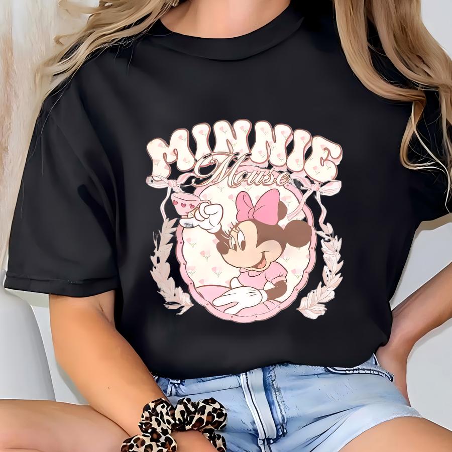 Mini Mouse Shirt, Girls Tee, Magic Kingdom Shirt, Friends Matching Tee, Land Family Sweatshirt T-shirt