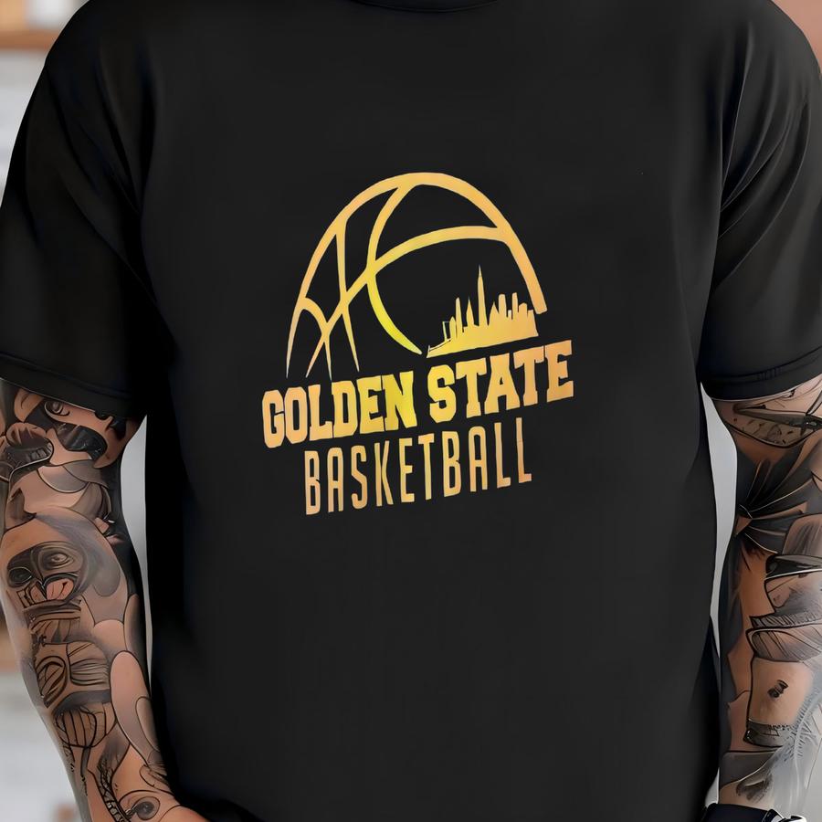 Vintage Golden State Basketball Crewneck Hoodie: Bay Area Sports Fan Apparel T-shirt