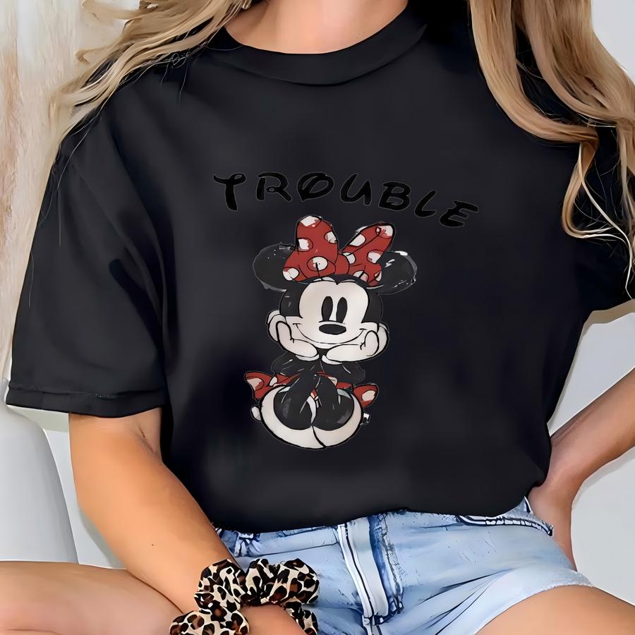 Where I Go Trouble Follows Shirt, Funny Couple Tee, Trouble Tee, Family Trip Tee, Couple Matching Shirts, Mr And Mrs Shirt T-shirt